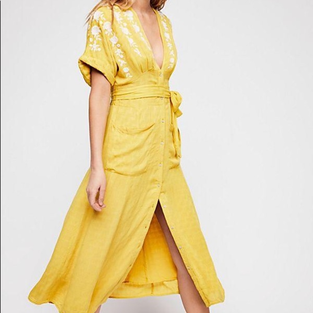 Free People Love to Love You Midi Dress
